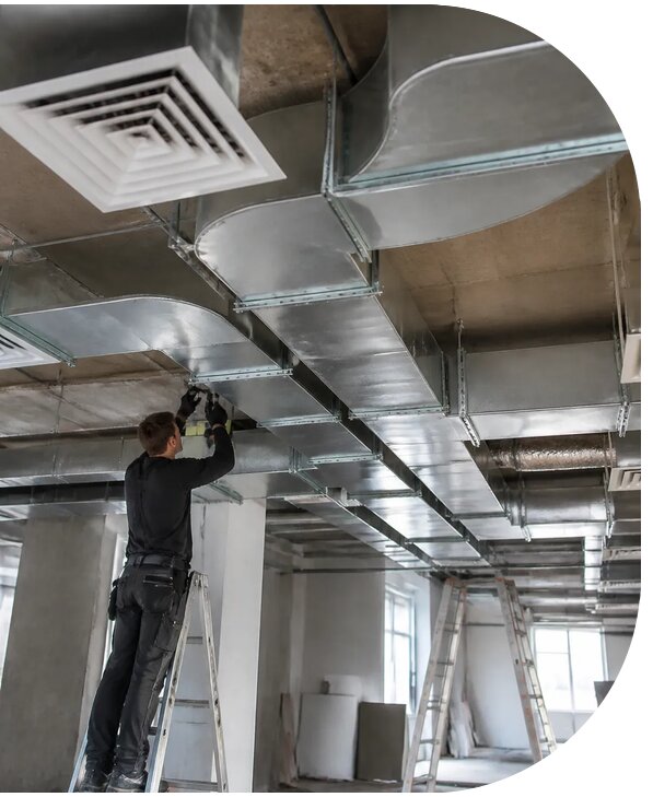 Монтаж вентиляции офиса под ключ с гарантией в Махачкале